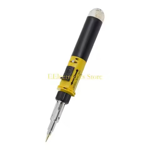 B03C 12 in 1 Portable Alkane Gas Soldering Iron Pen Torch Welding Tool Cordless Set