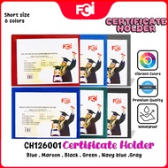 FCI SHORT One Sided Certificate holder Portrait/Landscape for Award/ Diploma/Permit/Citations Single