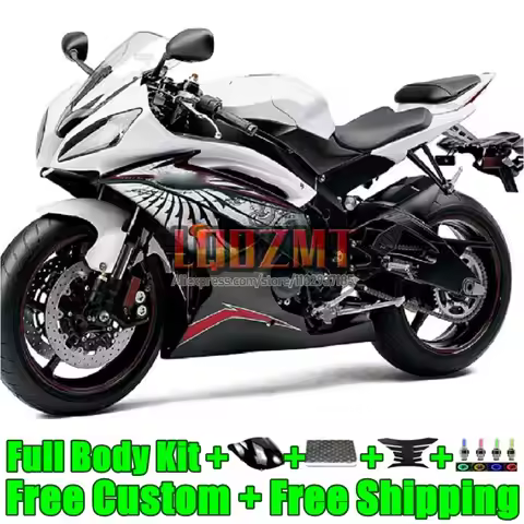 Injection Panel For YAMAHA YZF R6 600 CC R 6 600CC silvery blk YZF-R6 YZF600 YZFR6 69LD.168 08 09 10