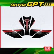 QJmotor SRK250R Anti-skid Fuel Tank Stickers Fishbone Stickers Protection Stickers Accessories Film
