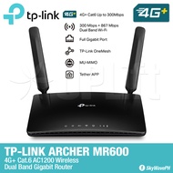 TP-Link Archer MR600 4G+ Cat6 AC1200 Wireless Dual Band Gigabit Modem Router Compatible with Smart Globe Dito Gomo TNT TM Networks (SIM-Based / Openline)