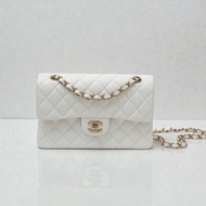 莉亞精品♡ Chanel cf23 白金 近新美包