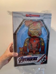 現貨 bearbrick iron man ironman mark 85 400% + 100%