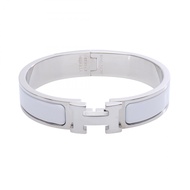 【二手】愛馬仕 HERMES 手鐲 Click H PM 不鏽鋼手鐲 女士 全新未使用