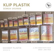 PLASTIC CLIP SIZE 12x8 13x8/ 13x9/ 15x10/ MEDICINE PLASTIC/ THICK ZIPPER LOCK/ ZIPLOCK/