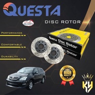 QUESTA FRONT SPORT BRAKE DISC ROTOR TOYOTA HARRIER MCU30 (QT-DR-TY007)