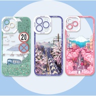 Anime Landscape Scenery Phone Casing For OPPO A40 A3X A3 5G A55 A74 A31 A53 A33 2020 A98 A1 A78 A16K
