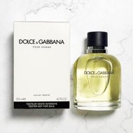 【Orz美妝】D&amp;G 同名 男性淡香水 TESTER 125ML Dolce &amp; Gabbana Pour Homme