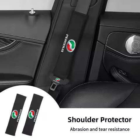 Car Seat Belt Shoulder Cover Comfort Safety Belt Protective Covers For Perodua Myvi Axia Alza Kancil