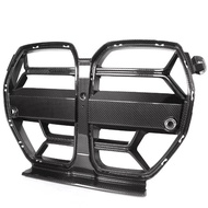 L4VF G80 G82 Dry Carbon Fiber BodyKit Car Front Grilles Parts Auto Front Grill Without ACC for BMW G