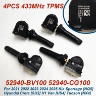 4Pcs For 2021-2025 Kia Sportage [NQ5] Hyundai Creta [SU2] Tucson [NX4] 433MHz TPMS Sensor OEM 52940-