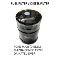 FUEL FILTER DIESEL FILTER FORD MAXI, MAZDA BONGO E2200, DAIHATSU DV57 (R207-23-570A)