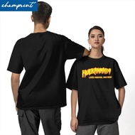 T-shirt Hulkamania Lives Forever Brother, kapas tulen, gaya vintaj, leher bulat, RIP Hulk Hogan, T-s