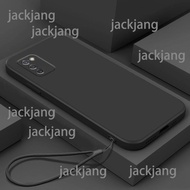 เคส Samsung เคสโทรศัพท์ซิลิโคนนิ่มสีเจลลี่ลูกอมเคสโทรศัพท์ A03S