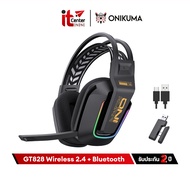 Onikuma GT828 Wireless Gaming Headset หูฟังเกมมิ่ง 4 Mode Bluetooth 5.4 / 2.4GHz / USB-A / Type-C