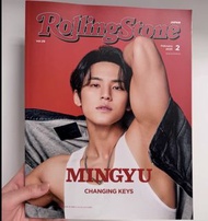 出Rolling Stone 2025 seventeen Mingyu金珉奎 雜誌