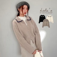 LULUS [A03210247] Y Color Edge Lapel Zipper Jacket 3 Colors 1223