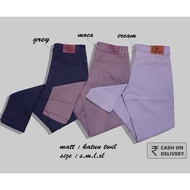 MEN'S CHINO PANTS Slim fit Long Men's Work Office Casual Vacation Guys Original Fifteen Denim