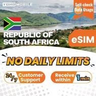 [Yoho] South Africa eSIM No Daily Limit 3GB 5GB 10GB 10-30 Days Yoho Mobile Official Store