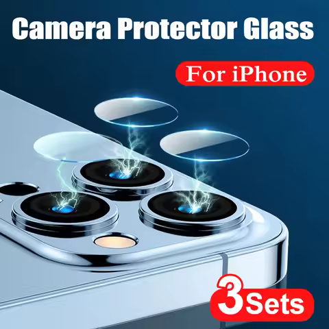 Tempered Glass Rear Camera Protector For iPhone 13 Mini 12 11 Pro Max Lens Screen Protector HD Film 