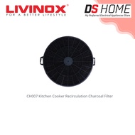 Livinox Charcoal Filter for Kitchen cooker Recirculation  Livinox Kitchen Hood CH007