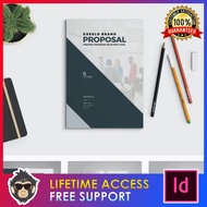 Excello Company Branding Profile Indesign