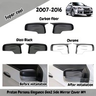 Proton Persona Elegance Gen2 Side Mirror Cover M4 Design Housing Shell Replacement Car Exterior Acce