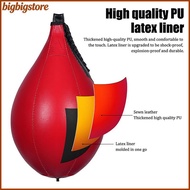 Big Boxing Punching Ball Leather Training Hangings Swivel Speedball Exercise Fitness Balls Home Spor