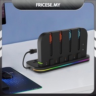[Fricese.my] For NS2 Charger Console Cooler Base with RGB Light External Game Console Stand DC5V Hea