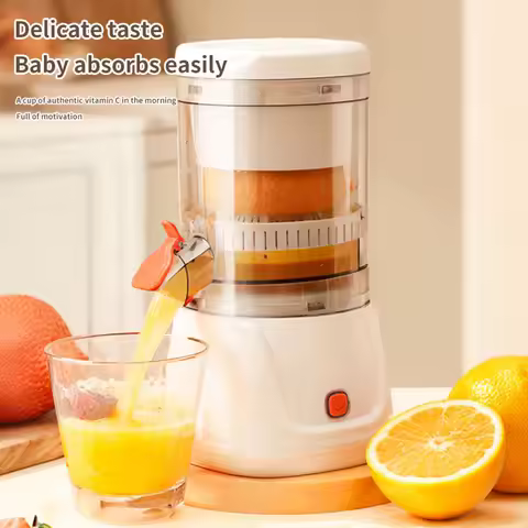 Citrus Juicer Electric Citrus Juicer Electric Citrus Juicer Squeezer Cordless Portable Rechargeable 