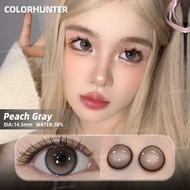 COLORHUNTER contact lens 2 PCS Black Contact lens G2 Black for 1 year use  14.2mm 0-5.00 degrees