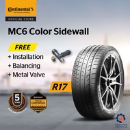Continental MaxContact MC6 R17 225/45 SYL # (with installation)