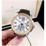 Cartier Cartier/Cartier Series Transparent Bottom Diamond Automatic Mechanical Watch Men W7100039