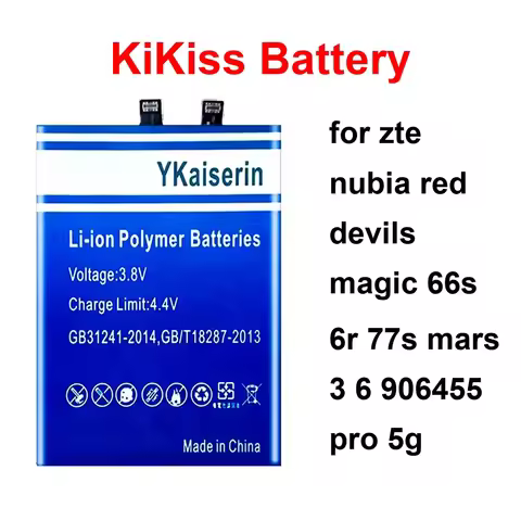 Battery For Zte Nubia Red Devils Magic 66S 6R 77S Mars 3 6 906455 Pro 5G Li3923t89p8h636590 Li3949t4