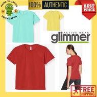 Glimmer 4. Short Sleeve Dry T-Shirt (Crew Neck) 00300-ACT  for 10 colors vol.03【Direct delivery from