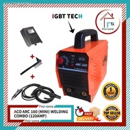 【NEW stock】☎ACO ARC 160i IGBT Welding Machine/ Plug & Play Welding Set [Complete Set]/ Mesin Kimpala