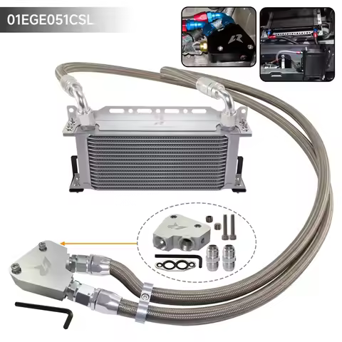Oil Cooler Kit 15/16 Row Engine For Chevrolet Corvette Camaro LS1 LS2 LS3 LS6 LS7 LS9 4.8L 6.0L 6.2L