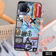 CASE VIVO V21 4G / V21 5G - Casing VIVO V21 4G Latest 5G/ AERO STORE [GRAFITTY] Silicone VIVO V21 4G