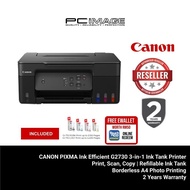 CANON PIXMA Ink Efficient G2730 Multifunction Refillable Ink Tank Printer  + FREE RM50 TNG e-Wallet 