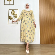 Midi Dress Mita Motif Rayon Premium