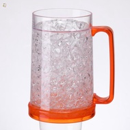 Plastic Freezer Beer Mugs Easy Operation Ice Freezer Cups