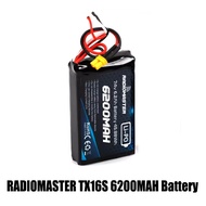 RadioMaster BOXER TX16S Original Transmitter 2S 7.4V 6200mAh Lipo Battery Universal Module Batteries