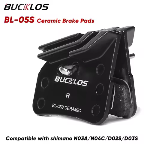 BUCKLOS BL-05S Brake Pads Ceramic MTB Bike Hydraulic Brake Disc Pads for Bicycle MTB Brake Pads For 