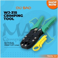 Ou Bao WJ-315 Century Boutique 4 6/ 8 Polishing Networking Tool Crimping Pliers