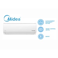 MIDEA GENESIS PRO (Smart Control/WiFi) DE LUXE E4 INVERTER 1HP TO 2HP SPLIT TYPE AIRCON
