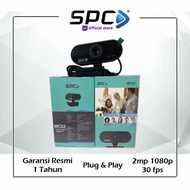 [1 Year Warranty] SPC Brand Computer Webcam, 2MP 1080p HD Resolution