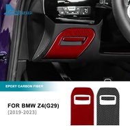 AIRSPEED For BMW Z4 G29 2019-2023 Carbon Fiber Side Storage Box Trim Cover Interior Accessories