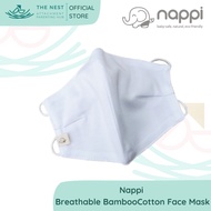 Nappi Baby Re-washable Breathable Bamboo Cotton Face Mask