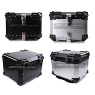 (Sg Store)Universal installation  36L/45L/55L/65L Motorcycle Aluminium Top BOX Tail Box