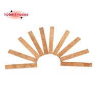 10Pcs Clarinet Neck Joint Cork Sheet Instrument Repair Accessories Clarinet Replacement Kit Clarinet